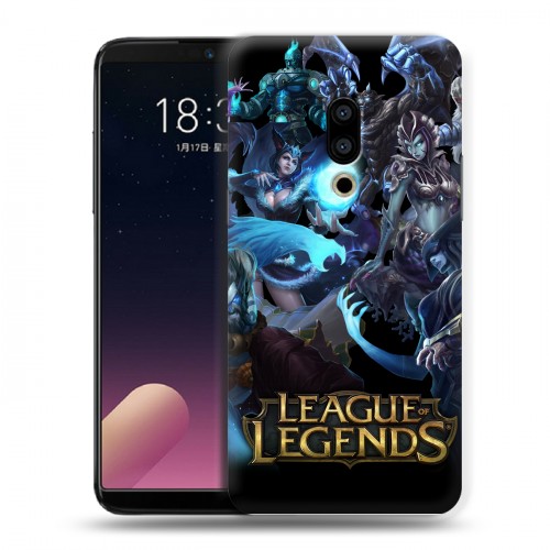 Дизайнерский пластиковый чехол для Meizu 15 Plus League of Legends