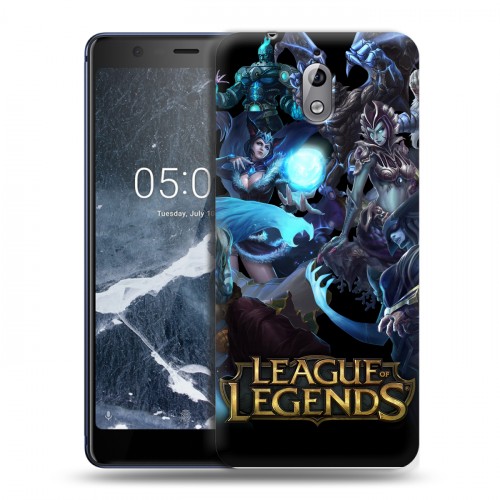 Дизайнерский силиконовый чехол для Nokia 3.1 League of Legends