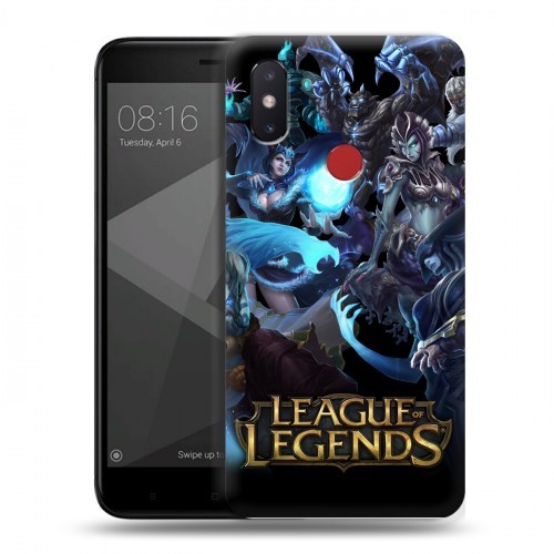 Дизайнерский пластиковый чехол для Xiaomi Mi8 SE League of Legends