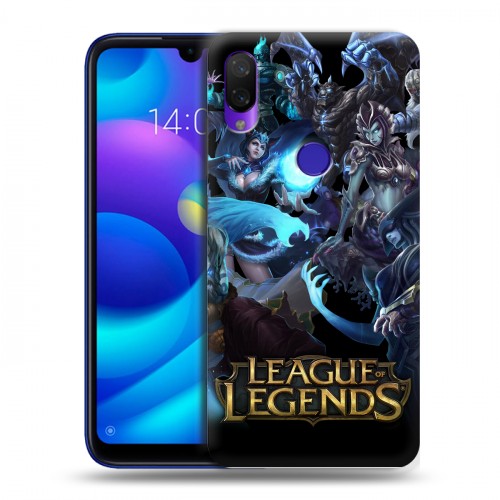 Дизайнерский пластиковый чехол для Xiaomi Mi Play League of Legends