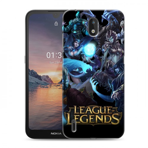 Дизайнерский силиконовый чехол для Nokia 1.3 League of Legends