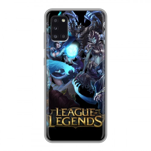 Дизайнерский силиконовый чехол для Samsung Galaxy A31 League of Legends