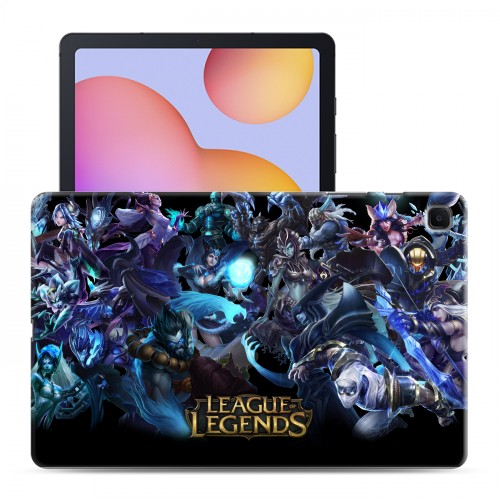 Дизайнерский силиконовый чехол для Samsung Galaxy Tab S6 Lite League of Legends