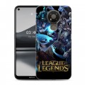 Дизайнерский силиконовый чехол для Nokia 3.4 League of Legends