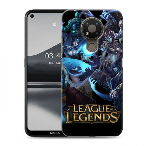 Дизайнерский пластиковый чехол для Nokia 3.4 League of Legends