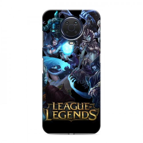 Дизайнерский силиконовый чехол для Nokia G20 League of Legends