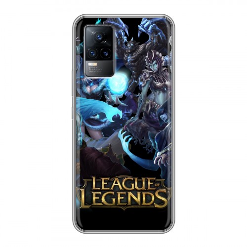 Дизайнерский силиконовый чехол для Vivo V21e League of Legends