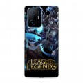 Дизайнерский силиконовый с усиленными углами чехол для Xiaomi 11T League of Legends