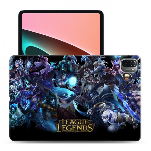 Дизайнерский силиконовый чехол для Xiaomi Pad 5 League of Legends