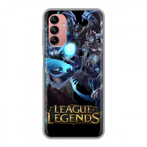 Дизайнерский силиконовый чехол для Samsung Galaxy A04s League of Legends