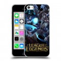 Дизайнерский пластиковый чехол для Iphone 5c League of Legends
