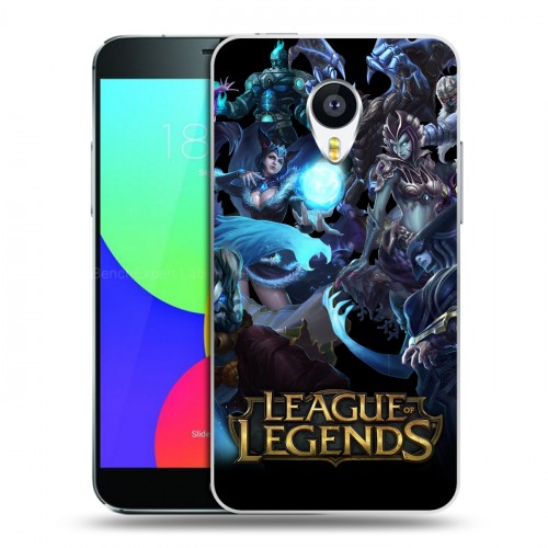 Дизайнерский пластиковый чехол для Meizu MX4 League of Legends