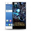 Дизайнерский пластиковый чехол для ZTE Star 1 League of Legends