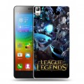 Дизайнерский пластиковый чехол для Lenovo A7000 League of Legends