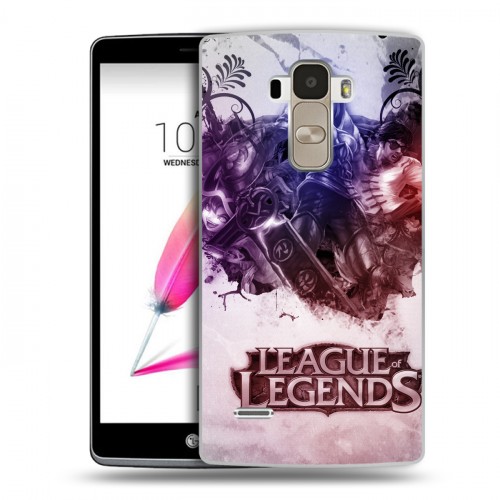 Дизайнерский силиконовый чехол для LG G4 Stylus League of Legends