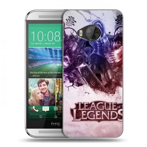 Дизайнерский силиконовый чехол для HTC One ME League of Legends