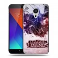 Дизайнерский пластиковый чехол для Meizu MX5 League of Legends