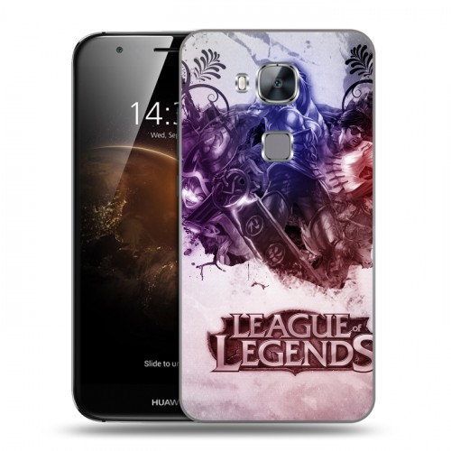 Дизайнерский пластиковый чехол для Huawei G8 League of Legends