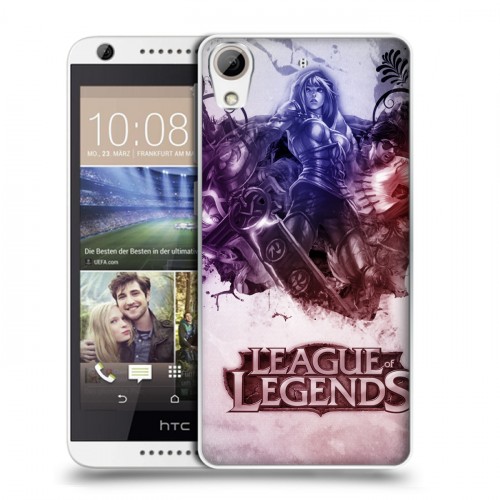 Дизайнерский силиконовый чехол для HTC Desire 626 League of Legends