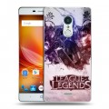 Дизайнерский пластиковый чехол для ZTE Blade X9 League of Legends