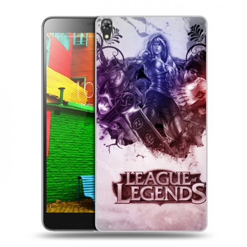 Дизайнерский силиконовый чехол для Lenovo Phab League of Legends