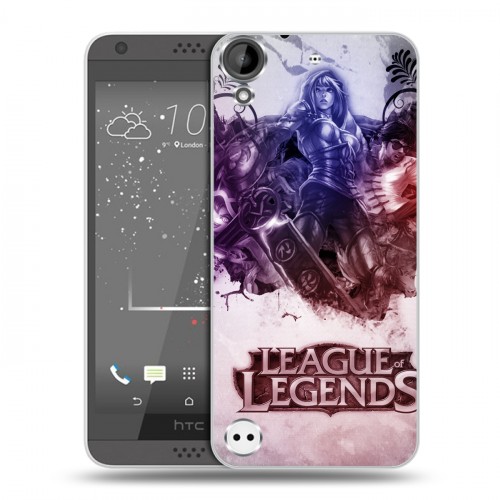 Дизайнерский пластиковый чехол для HTC Desire 530 League of Legends