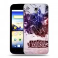 Дизайнерский пластиковый чехол для ZTE Blade A510 League of Legends