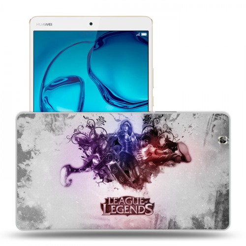 Дизайнерский силиконовый чехол для Huawei MediaPad M3 League of Legends