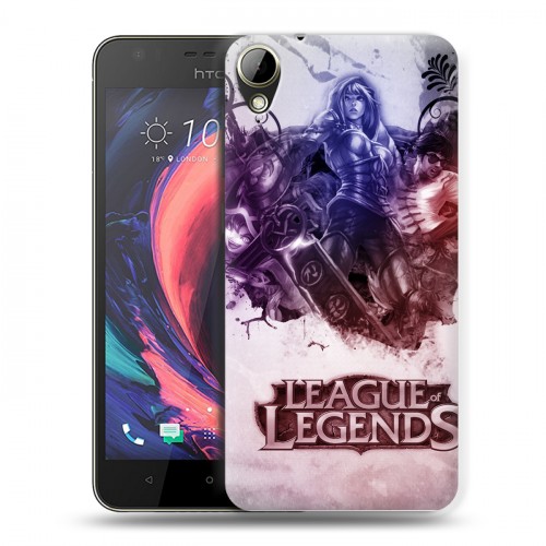 Дизайнерский пластиковый чехол для HTC Desire 10 Lifestyle League of Legends
