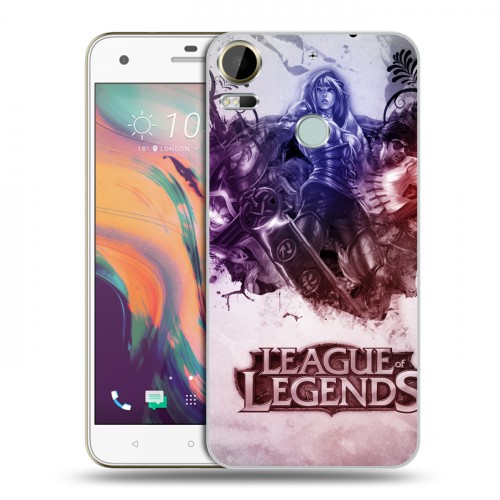 Дизайнерский пластиковый чехол для HTC Desire 10 Pro League of Legends