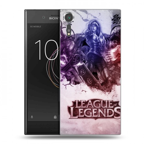 Дизайнерский пластиковый чехол для Sony Xperia XZs League of Legends