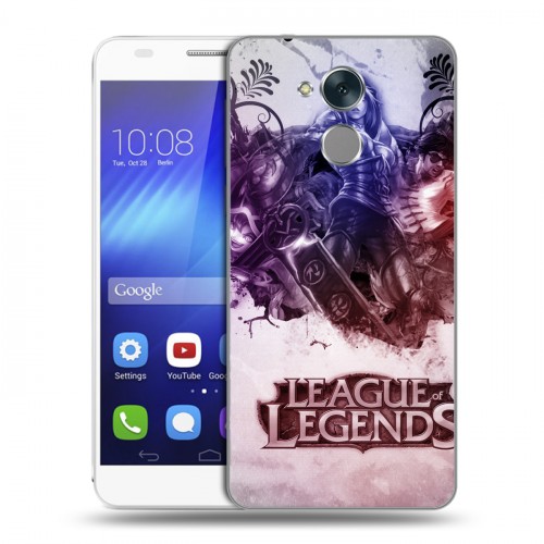Дизайнерский пластиковый чехол для Huawei Honor 6C League of Legends