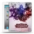 Дизайнерский пластиковый чехол для Ipad 2/3/4 League of Legends