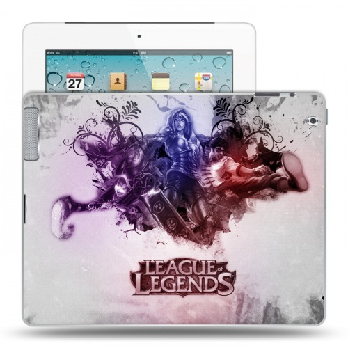Дизайнерский пластиковый чехол для Ipad 2/3/4 League of Legends