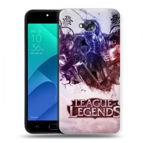 Дизайнерский пластиковый чехол для ASUS ZenFone 4 Selfie League of Legends