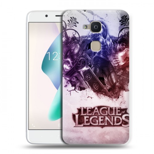 Дизайнерский силиконовый чехол для BQ Aquaris V Plus League of Legends