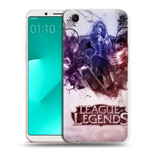 Дизайнерский пластиковый чехол для OPPO A83 League of Legends