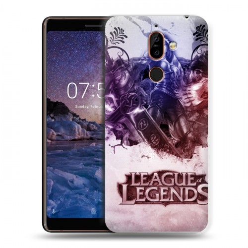 Дизайнерский пластиковый чехол для Nokia 7 Plus League of Legends