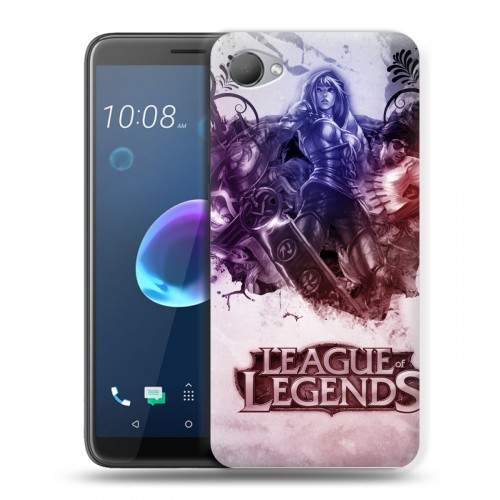 Дизайнерский пластиковый чехол для HTC Desire 12 League of Legends