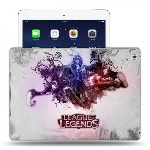 Дизайнерский силиконовый чехол для Ipad Air League of Legends