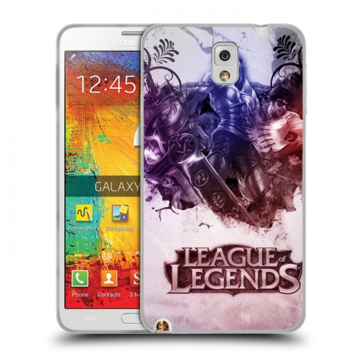 Дизайнерский пластиковый чехол для Samsung Galaxy Note 3 League of Legends