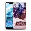 Дизайнерский силиконовый чехол для Nokia 5.1 Plus League of Legends