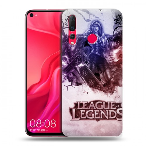 Дизайнерский пластиковый чехол для Huawei Nova 4 League of Legends