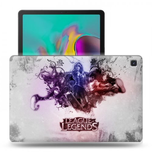 Дизайнерский силиконовый чехол для Samsung Galaxy Tab S5e League of Legends