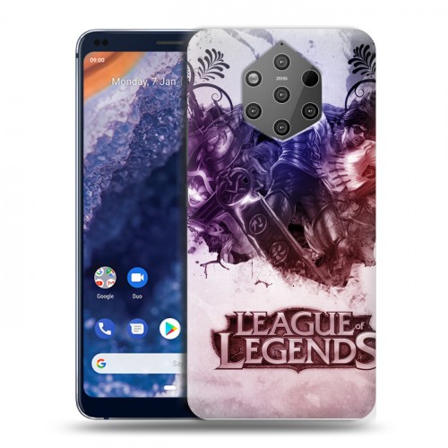 Дизайнерский силиконовый чехол для Nokia 9 PureView League of Legends