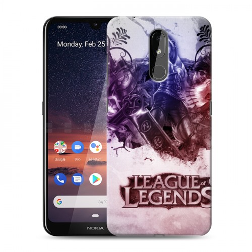 Дизайнерский силиконовый чехол для Nokia 3.2 League of Legends