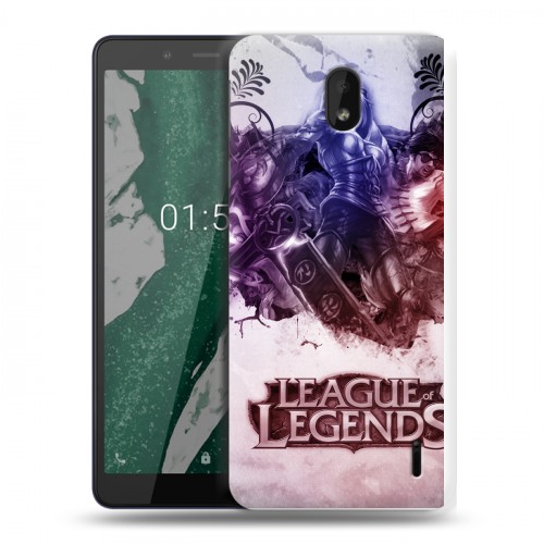 Дизайнерский силиконовый чехол для Nokia 1 Plus League of Legends