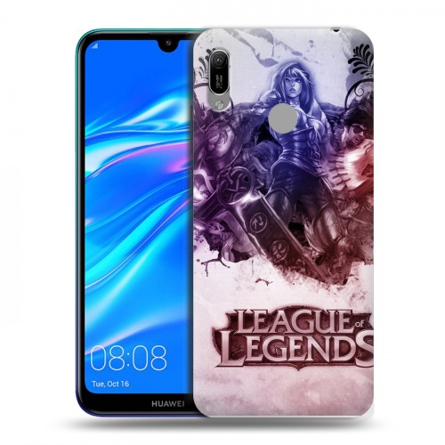 Дизайнерский пластиковый чехол для Huawei Y6 (2019) League of Legends