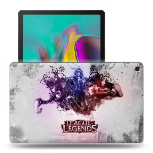Дизайнерский силиконовый чехол для Samsung Galaxy Tab A 10.1 (2019) League of Legends