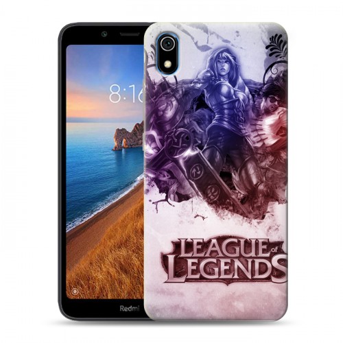 Дизайнерский силиконовый чехол для Xiaomi RedMi 7A League of Legends